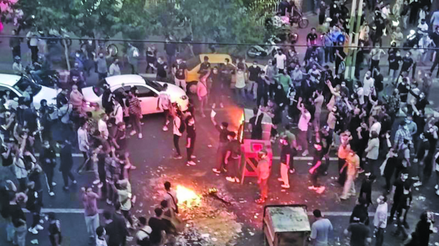 Iran protests turn violent